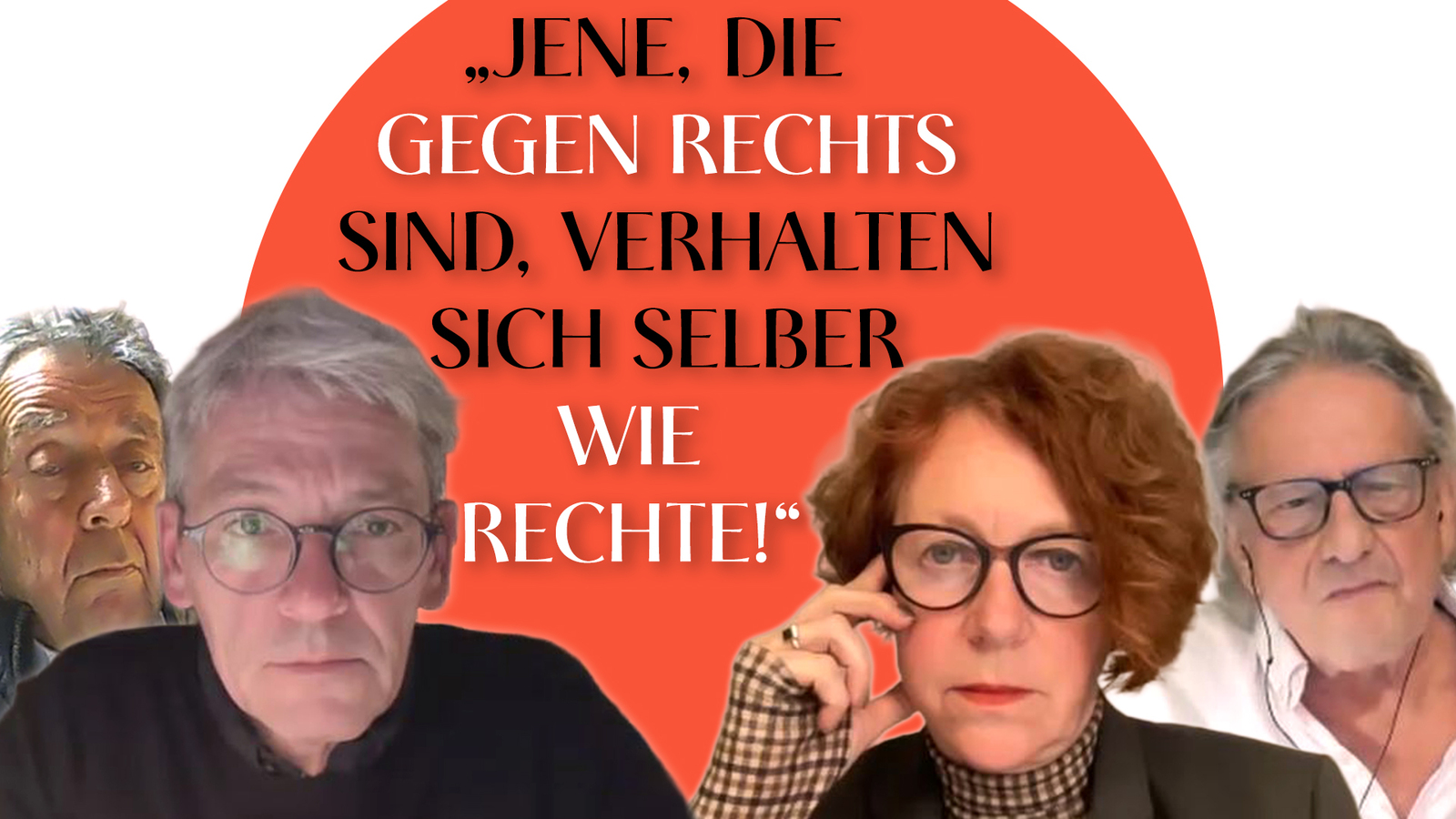 Asymmetrische Rechtsprechung | Rudolph Bauer, Alexander Christ und Ulrike Guérot im MANOVA Gespräch
